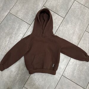 COMFRT Classic Brown Kids Hoodie